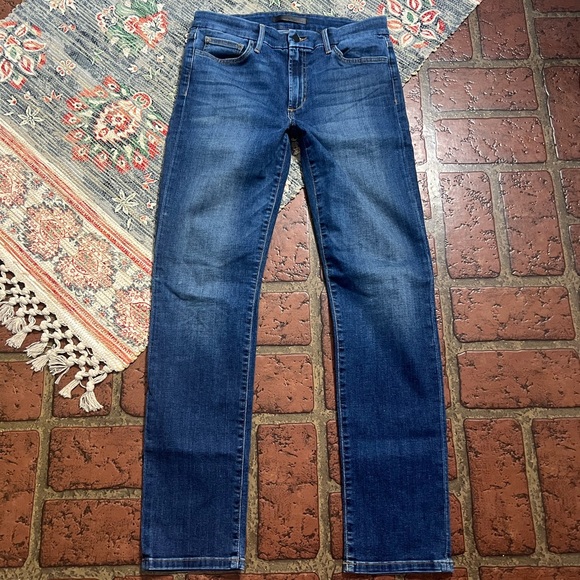 Joe’s Jeans flawless the Lara mid rise cigarette dark wash denim jeans - Picture 5 of 12